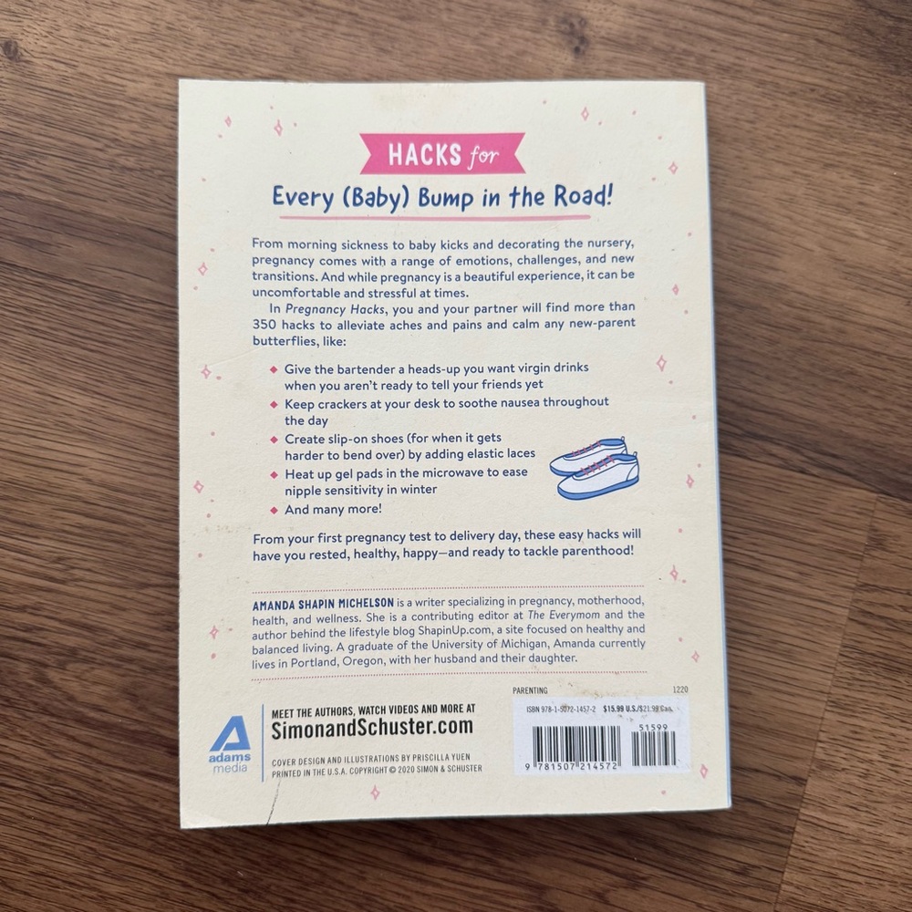 Pregnancy Hacks Book - Picture 3 of 3